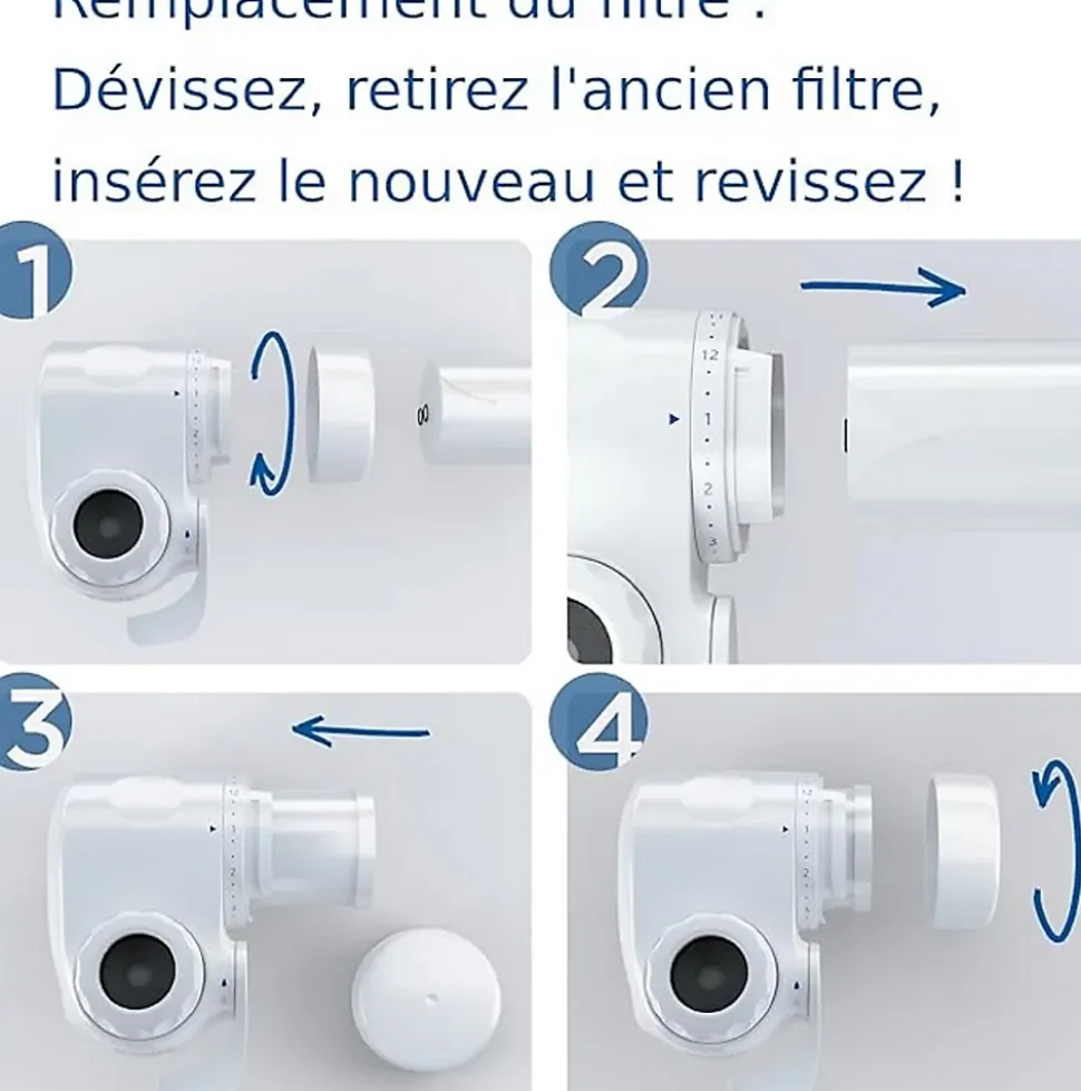 Cartouche pour système de filtration sur robinet Brita ON TAP V
