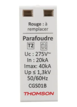 Cartouche rechange parafoudre modulaire Thomson