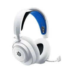 Casque Micro Gaming sans fil SteelSeries Arctis Nova 7P pour PS PC Mac Nintendo Switch Oculus Quest 2 et Android Blanc
