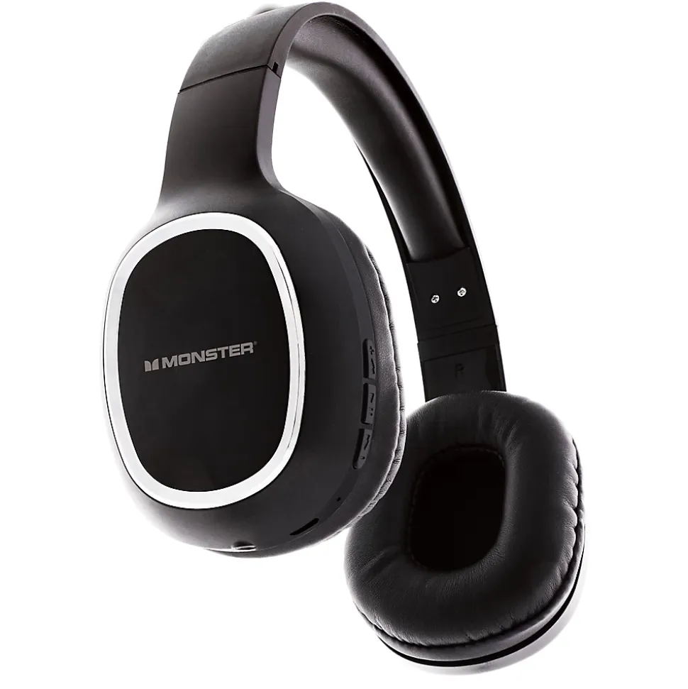 Casque TV émetteur bluetooth Monster noir