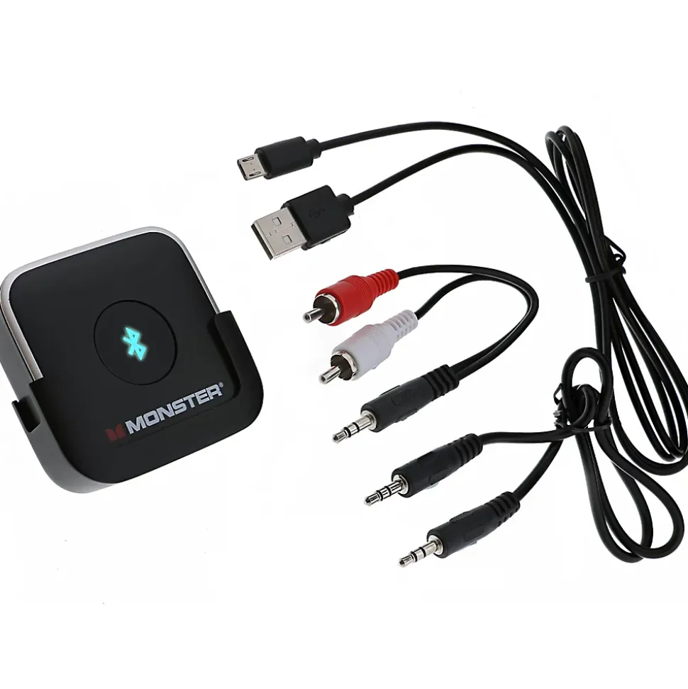 Casque TV émetteur bluetooth Monster noir