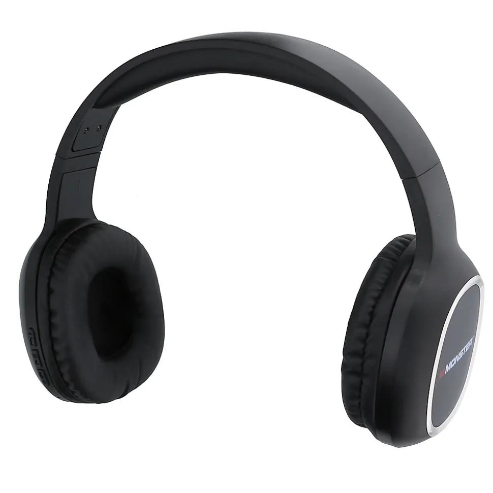 Casque TV émetteur bluetooth Monster noir