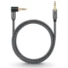 Câble audio Jack 3.5 coudé 90 or 2 m GOOBAY