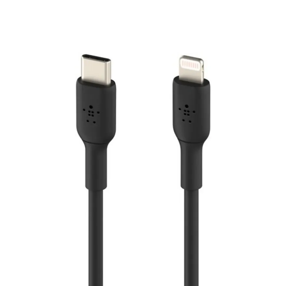 Câble Boost Charge USB C vers Lightning 1m Belkin noir