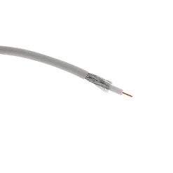 Câble coaxial TV - 21 VATCA PH blanc - 10m - Zenitech
