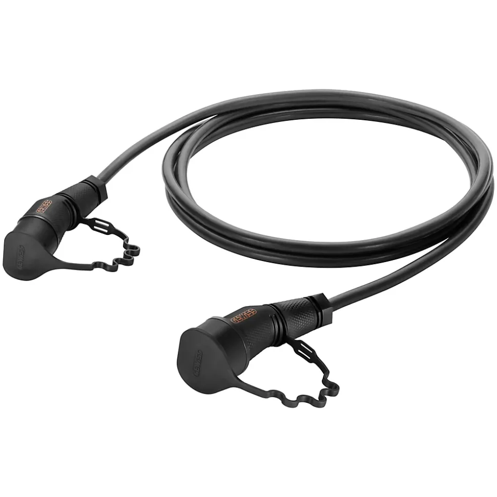 Câble de recharge 5m T2-T2 32A 1P lisse pour borne monophasée - GEWISS - GWJ5815CL
