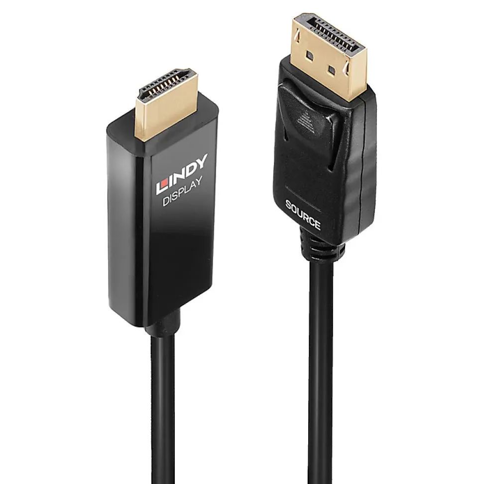 Câble DisplayPort vers HDMI 1 mètre LINDY