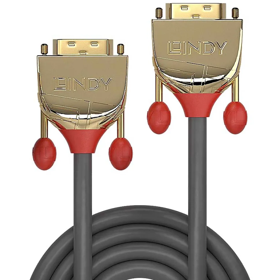Câble DVI-D Single Link Gold Line 10m LINDY