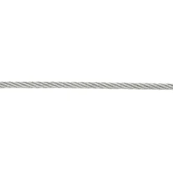 Câble en acier Diall ø2 mm, 10 m Argent