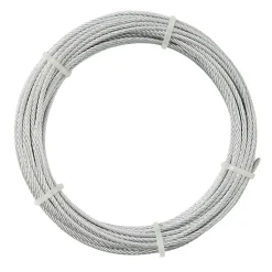 Câble en acier Diall ø2 mm, 10 m Argent