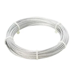 Câble en acier Diall ø2 mm, 10 m Argent