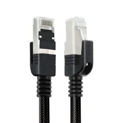 Câble Ethernet RJ45 CAT 8 mâle/mâle tressé - S/FTP 3 m - Metronic 395631