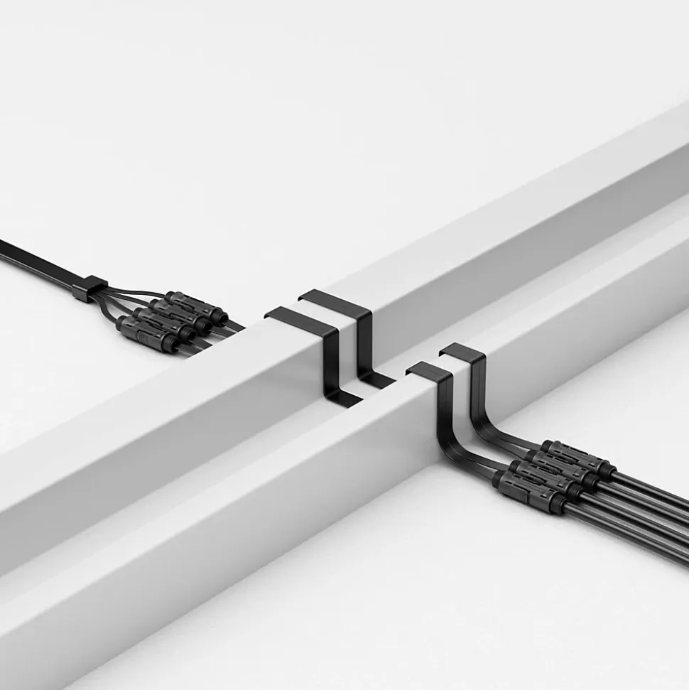 Câble extra-plat pour panneau solaire EcoFlow 0.5 m