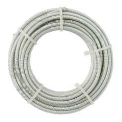 Câble gaine Diall ø5 mm x 10 m transparent