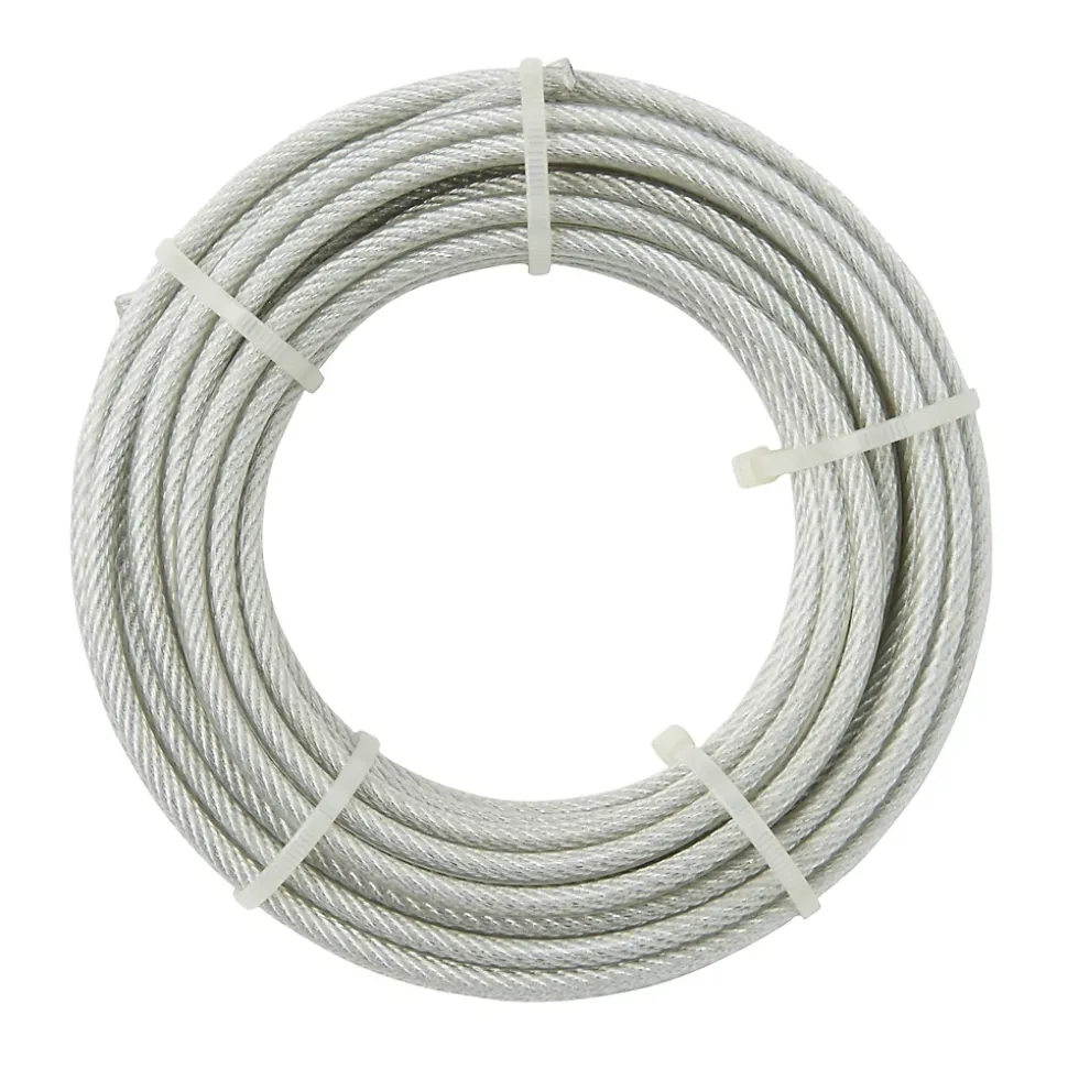 Câble gaine Diall ø5 mm x 10 m transparent