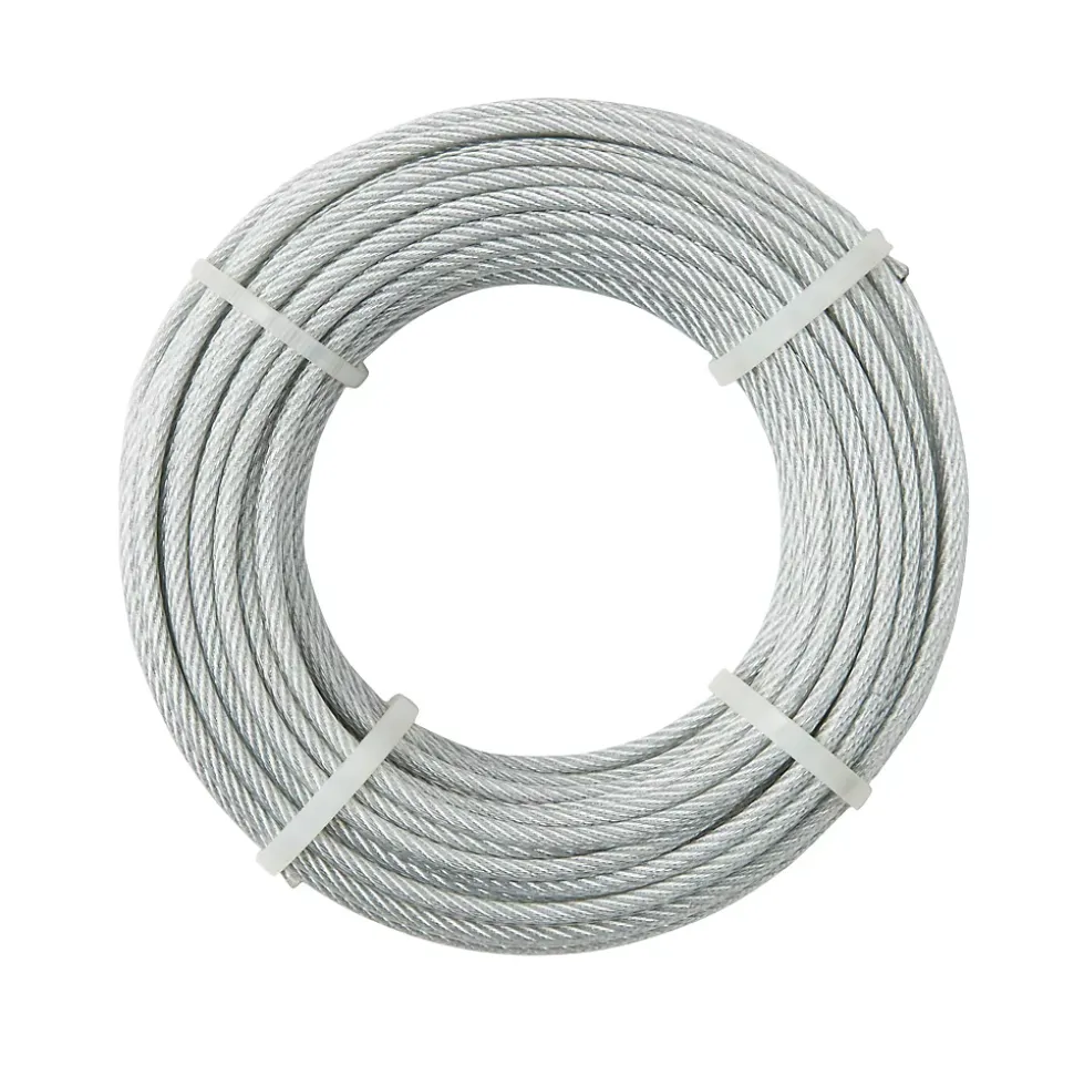 Câble gaine Diall ø4 mm x 20 m transparent