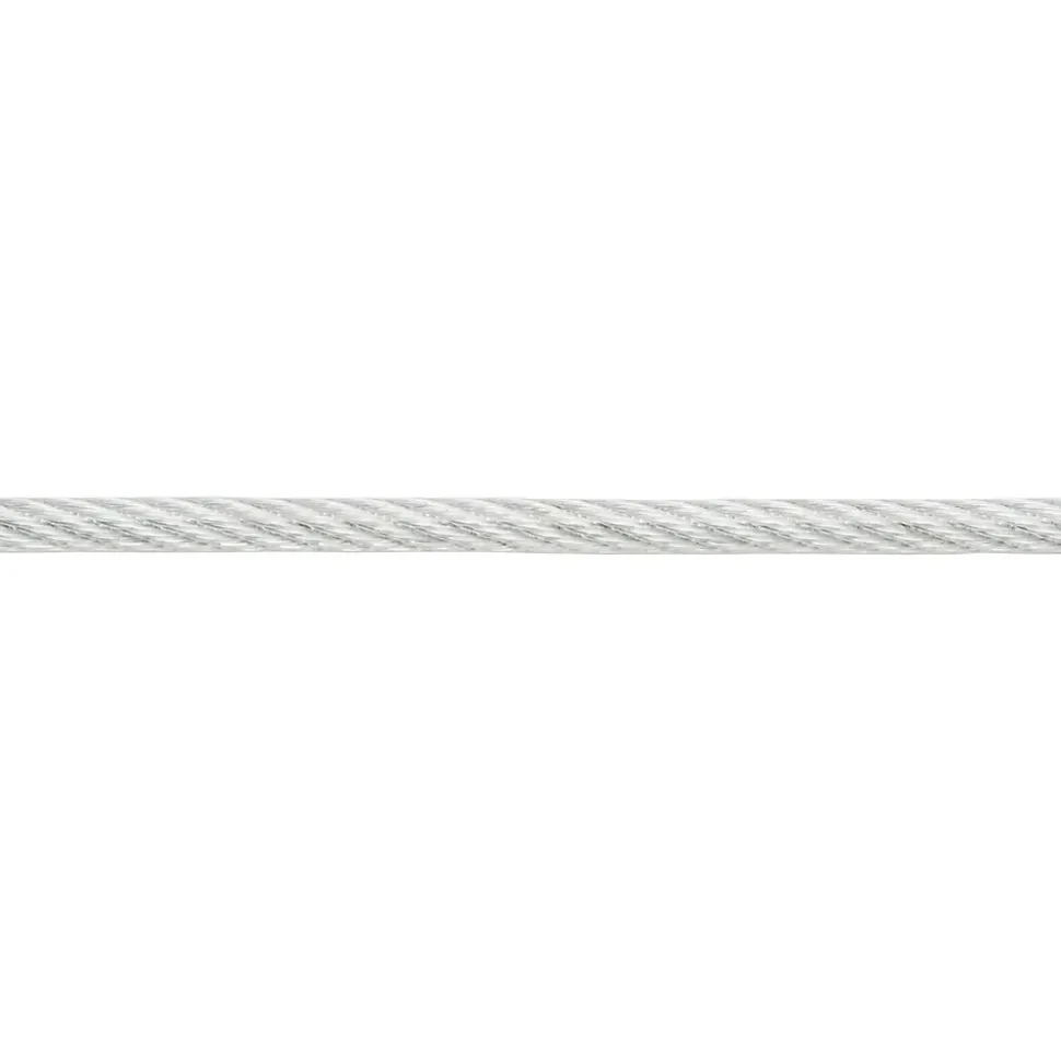 Câble gaine Diall ø4 mm x 20 m transparent
