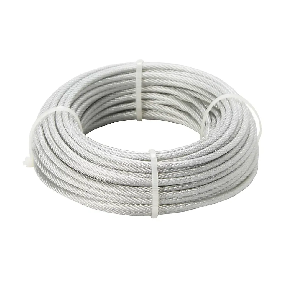 Câble gaine Diall ø4 mm x 20 m transparent