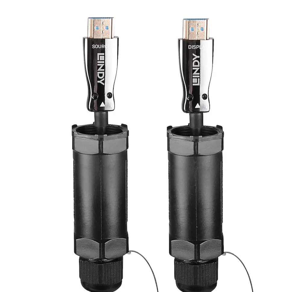 Câble HDMI 2.1 blindé sur fibre 4K 10m LINDY