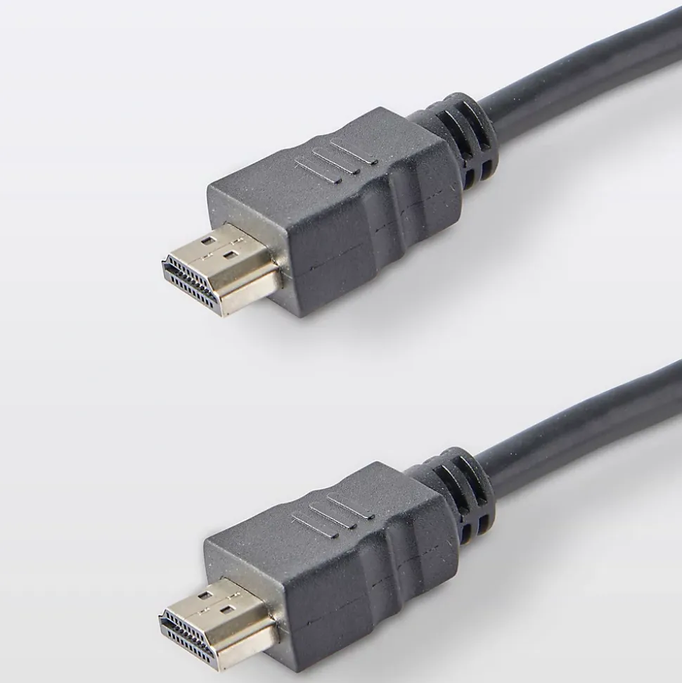 Câble HDMI Mâle / Mâle noir, 0.75 m Blyss