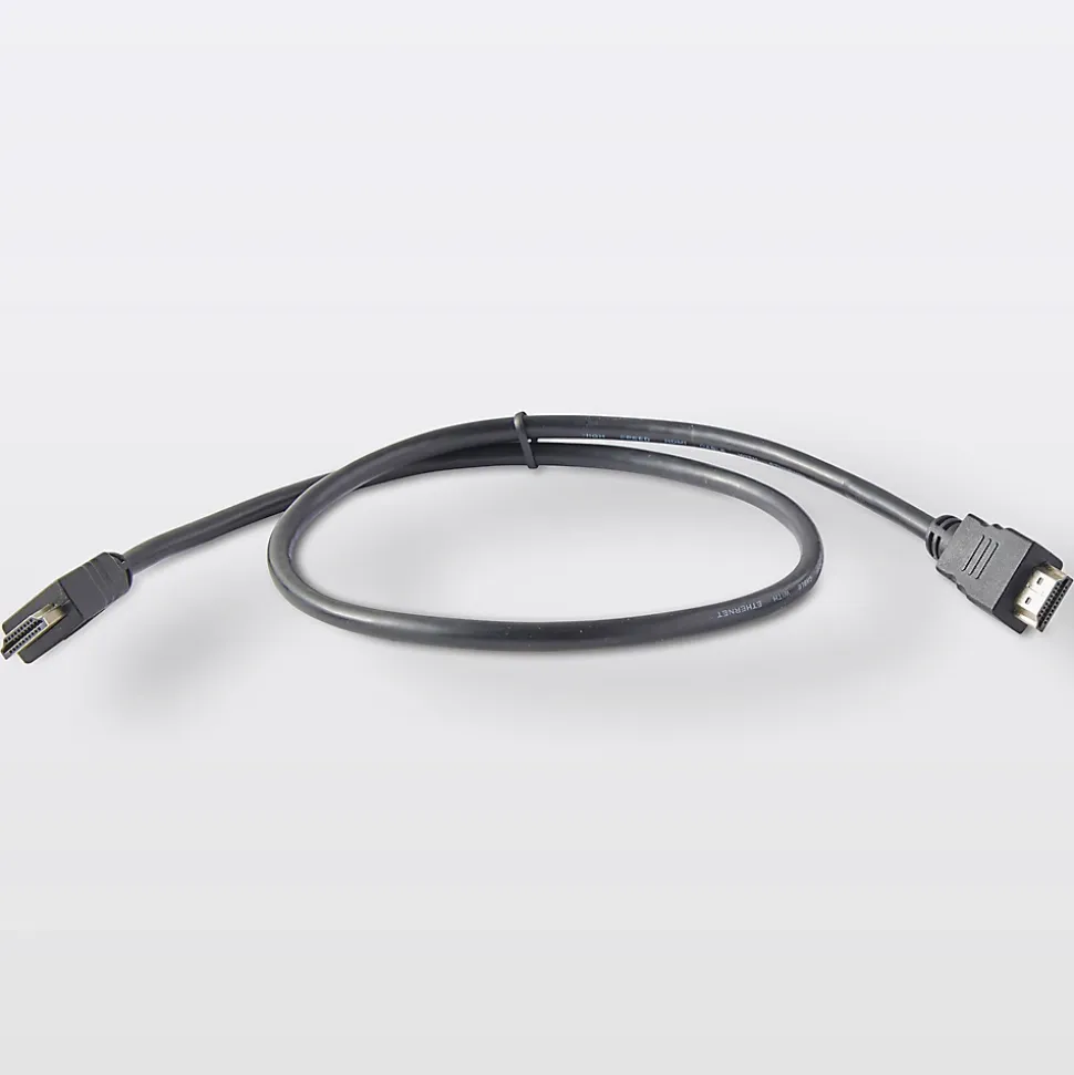 Câble HDMI Mâle / Mâle noir, 0.75 m Blyss