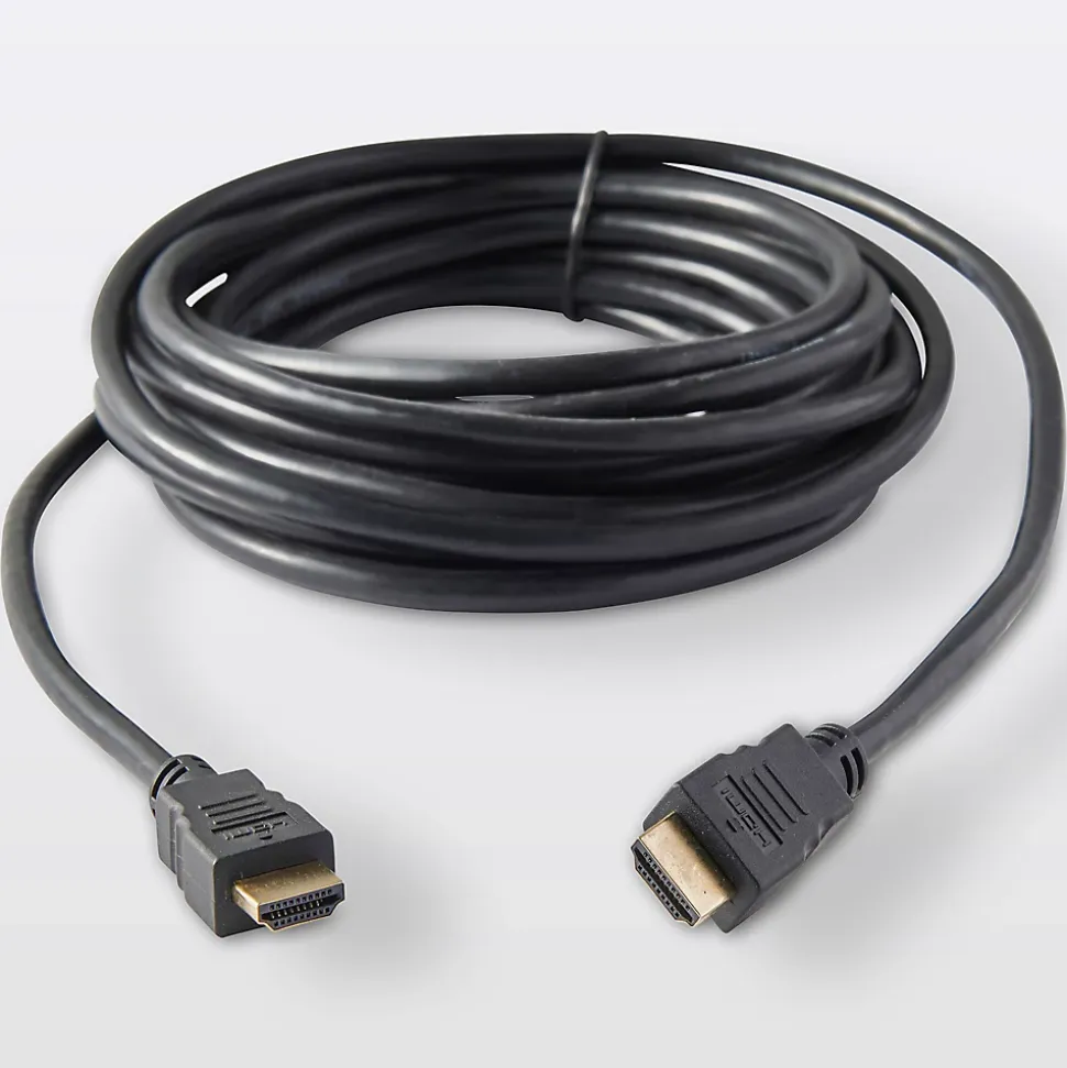 Câble HDMI Mâle / Mâle noir Blyss, 5 m