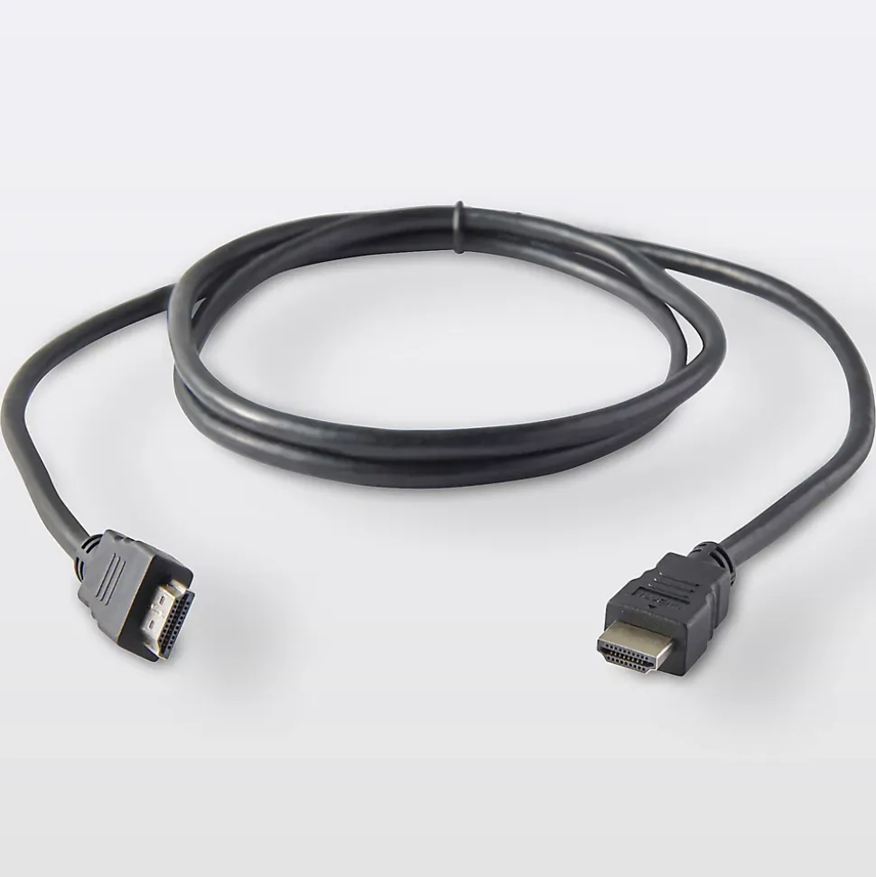 Câble HDMI Mâle / Mâle noir Blyss, 1.5 m