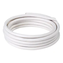Câble électrique flexible H03VVF 3x0,75 mm² Blanc - 25 m