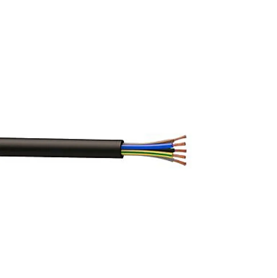 Câble électrique flexible 5x1,5 mm² Nexans vendu au mètre linéaire