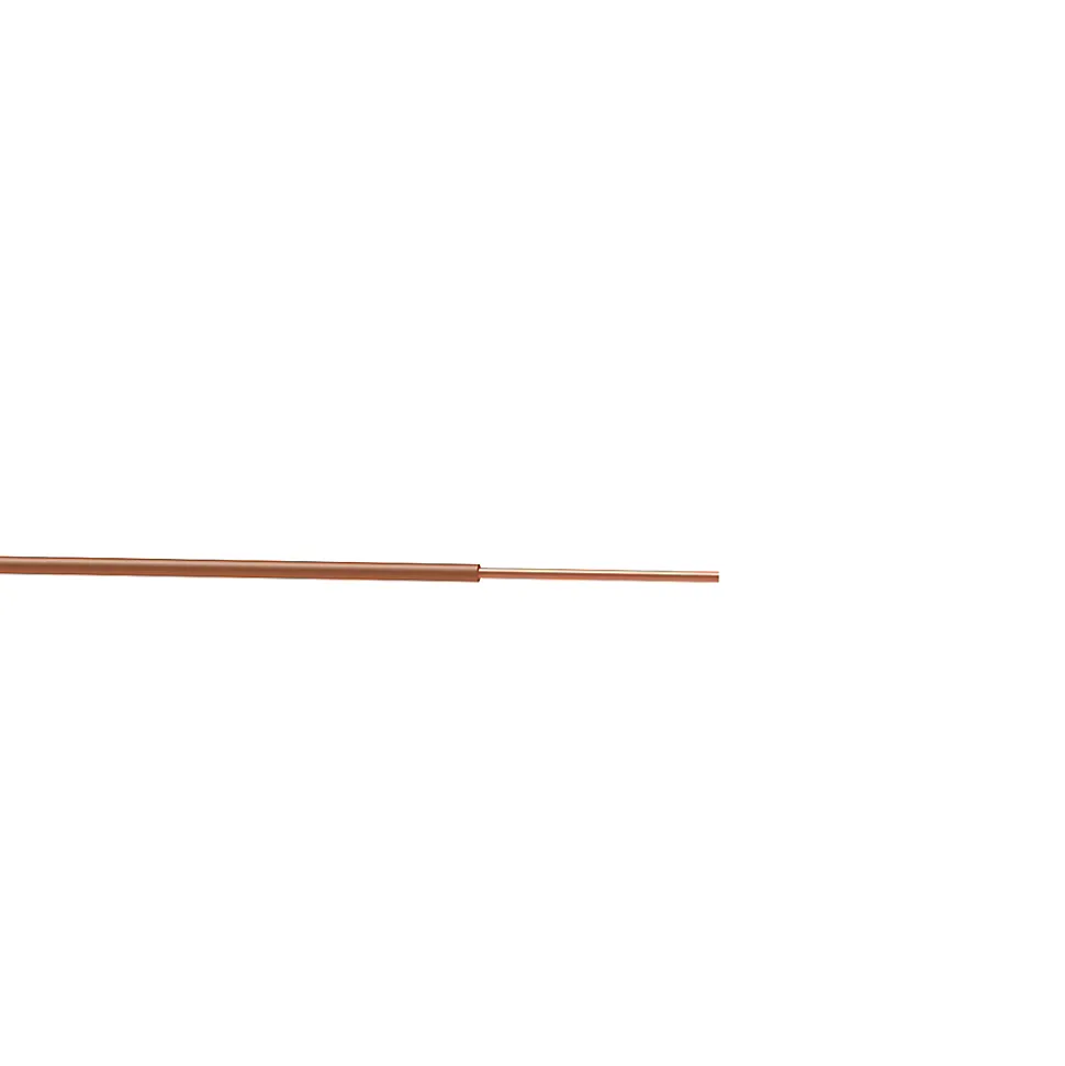 Câble électrique H07VU 1,5 mm² Marron - 5 m