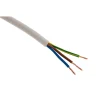 Câble électrique H05VV-F 3G1,5mm² blanc - 5m - Zenitech