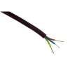 Câble électrique U1000 R2V 3G1,5mm² noir 50m Zenitech