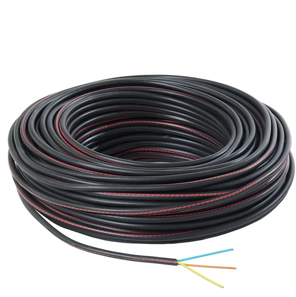 Câble électrique U1000R2V 3x1,5 mm² 100 m
