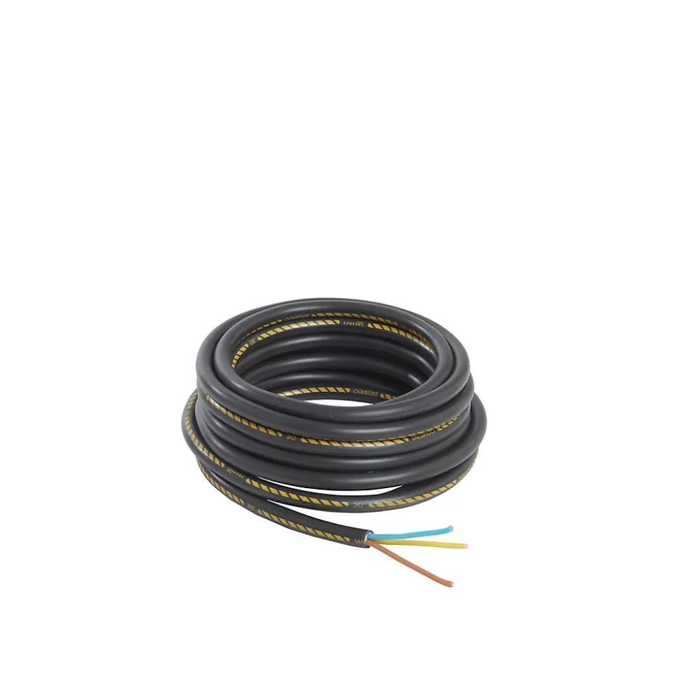 Câble électrique U1000R2V 3x2,5 mm² - 5 m