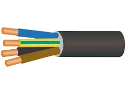 Câble électrique U1000R2V 4x1.5 mm² 100 m