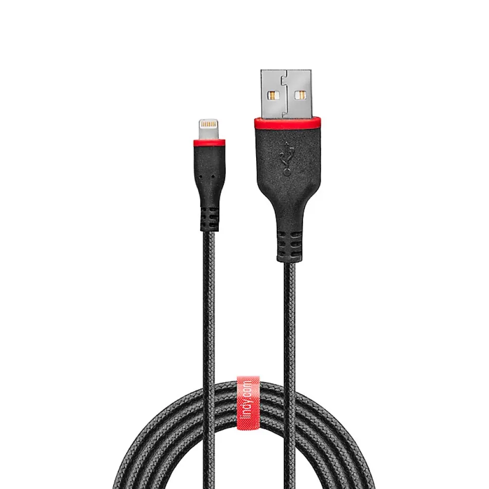 Câble Lightning USB haute résistance 2m LINDY