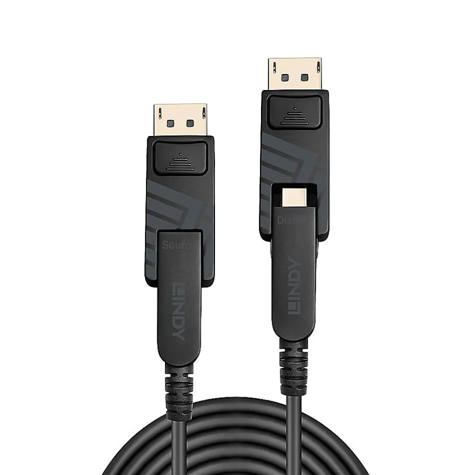Câble Mini DisplayPort 1.4 Hybride 20 m LINDY