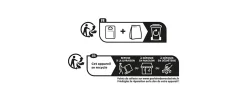 Câble plat RJ11 / RJ45 Mâle / Mâle Blyss, 2 m
