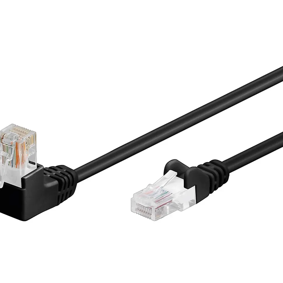 Câble RJ45 Cat5e coudé non blindé 5 m GOOBAY