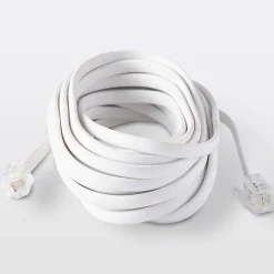 Câble RJ11 Mâle / Mâle blanc Blyss, 5 m
