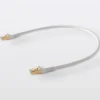 Câble RJ45 Mâle / Mâle blanc Blyss Or, 0.5 m