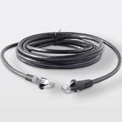 Câble RJ45 Mâle / Mâle Catégorie 5E noir Blyss, 3 m