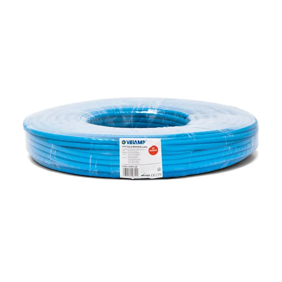 Câble réseau CAT6 UTP 25 m en écheveau