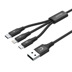 Câble USB 3 en1 1.50 mètre UNITEK
