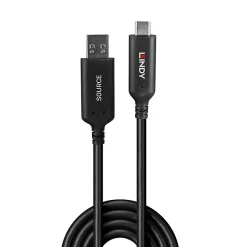 Câble USB 3.2 Gen1 hybride 5Gbps 50m LINDY