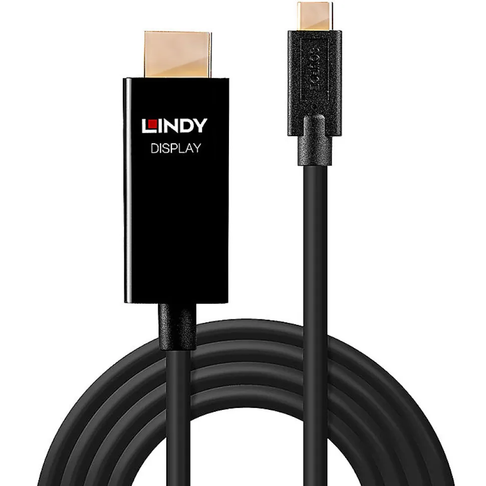 Câble USB-C - HDMI 4K60 1 mètre LINDY