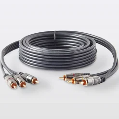 Câble vidéo 3RCA Mâle / Mâle Blyss Or, 3 m