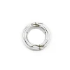 Câble 2X1,5 mm² H05VVF blanc couronne 10m