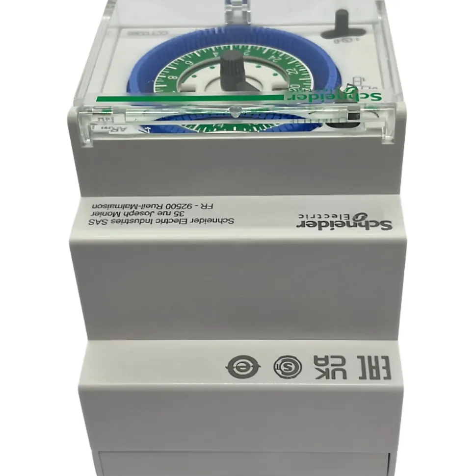 Cct15365 Schneider - Interrupteur Horaire Programmable Journalier 24h - 96 Commutations - Acti9 Ih