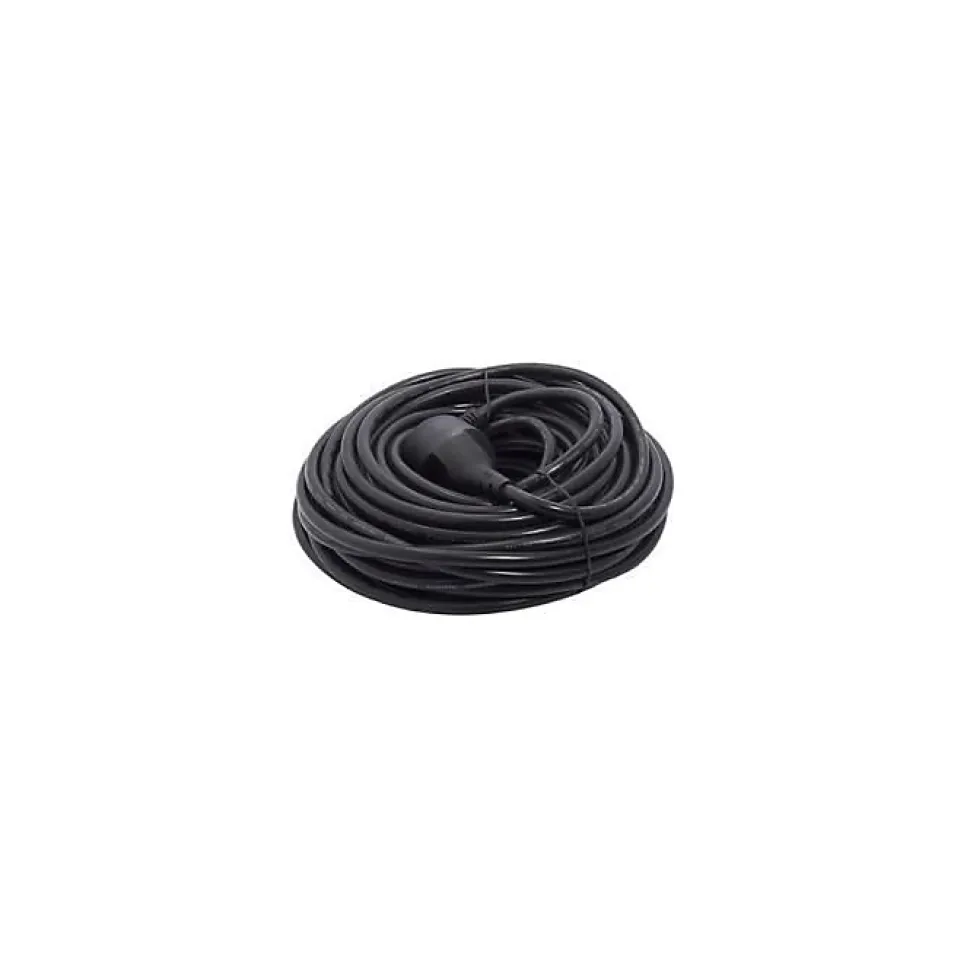 CHACON Prolongateur HO5VVF 3 x 1,5 mm2 20 m - Noir